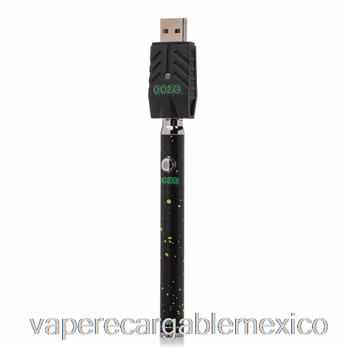 Vape Recargable Rezuma 320 Mah Giro Batería Delgada Pluma Salpicadura Verde